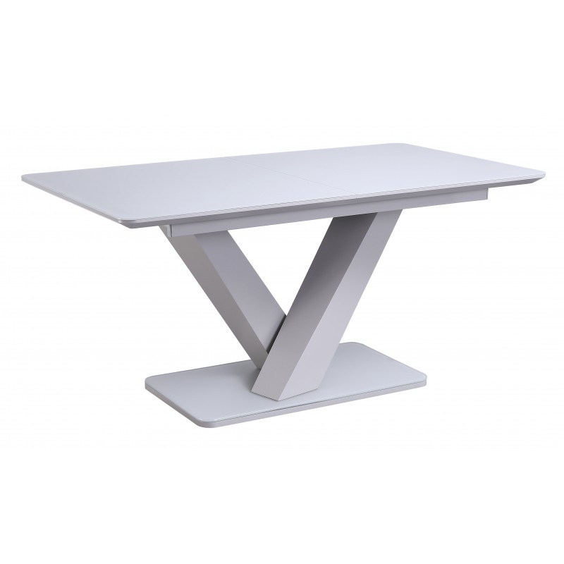 VL Rafael Dining Table Ext - White Gloss 1200/1600 